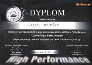 Opony HP